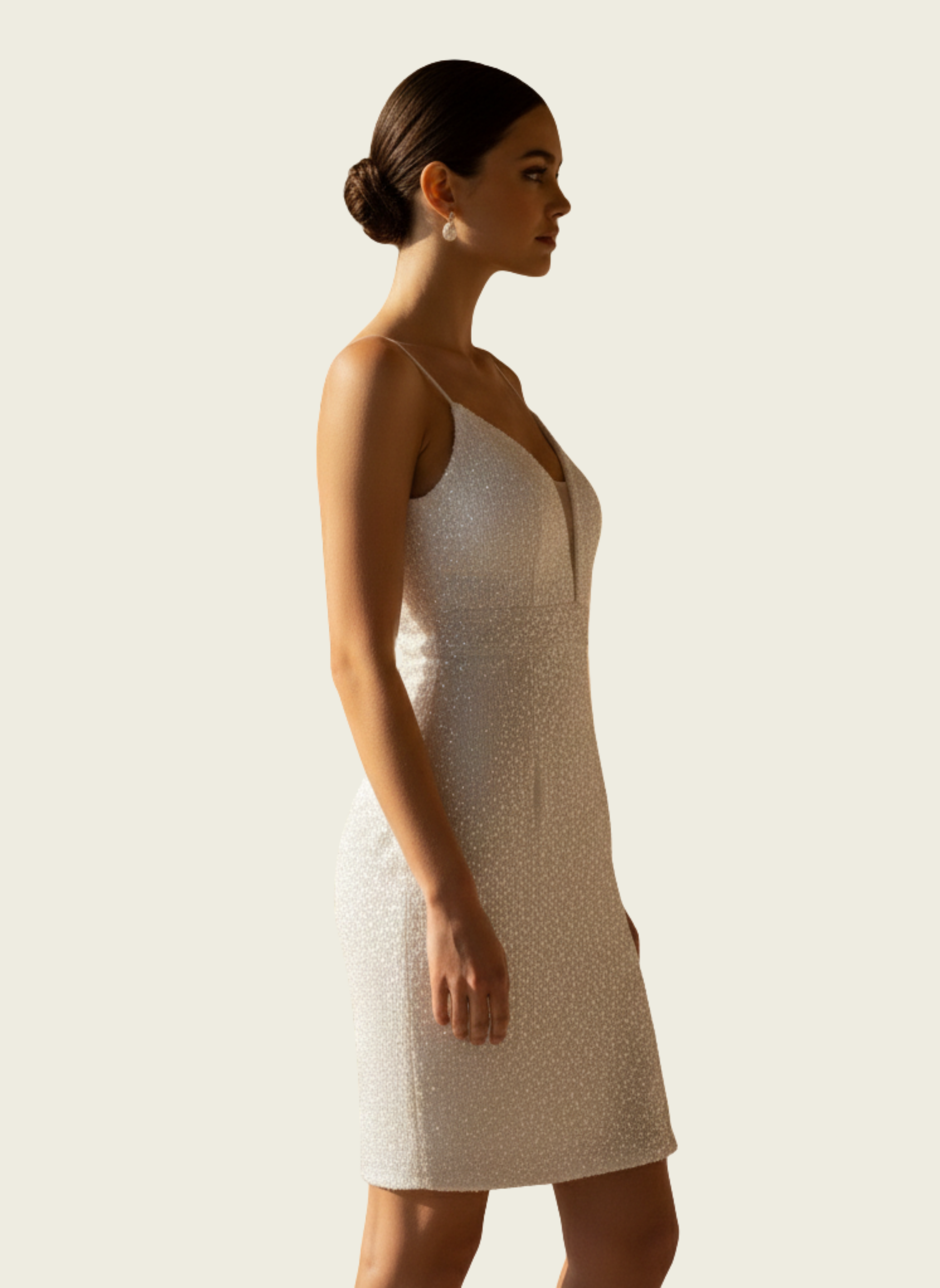 The White Party Sparkle Dress