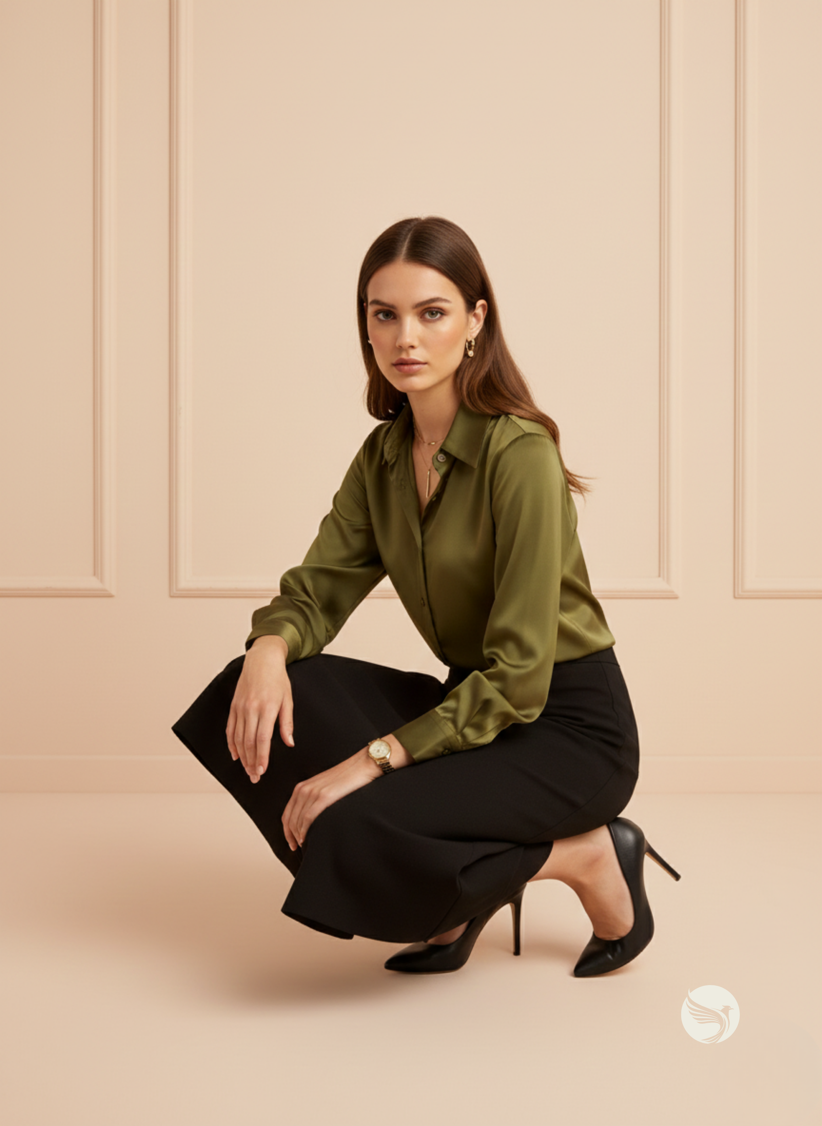 The Luxe Silk-Touch Shirt