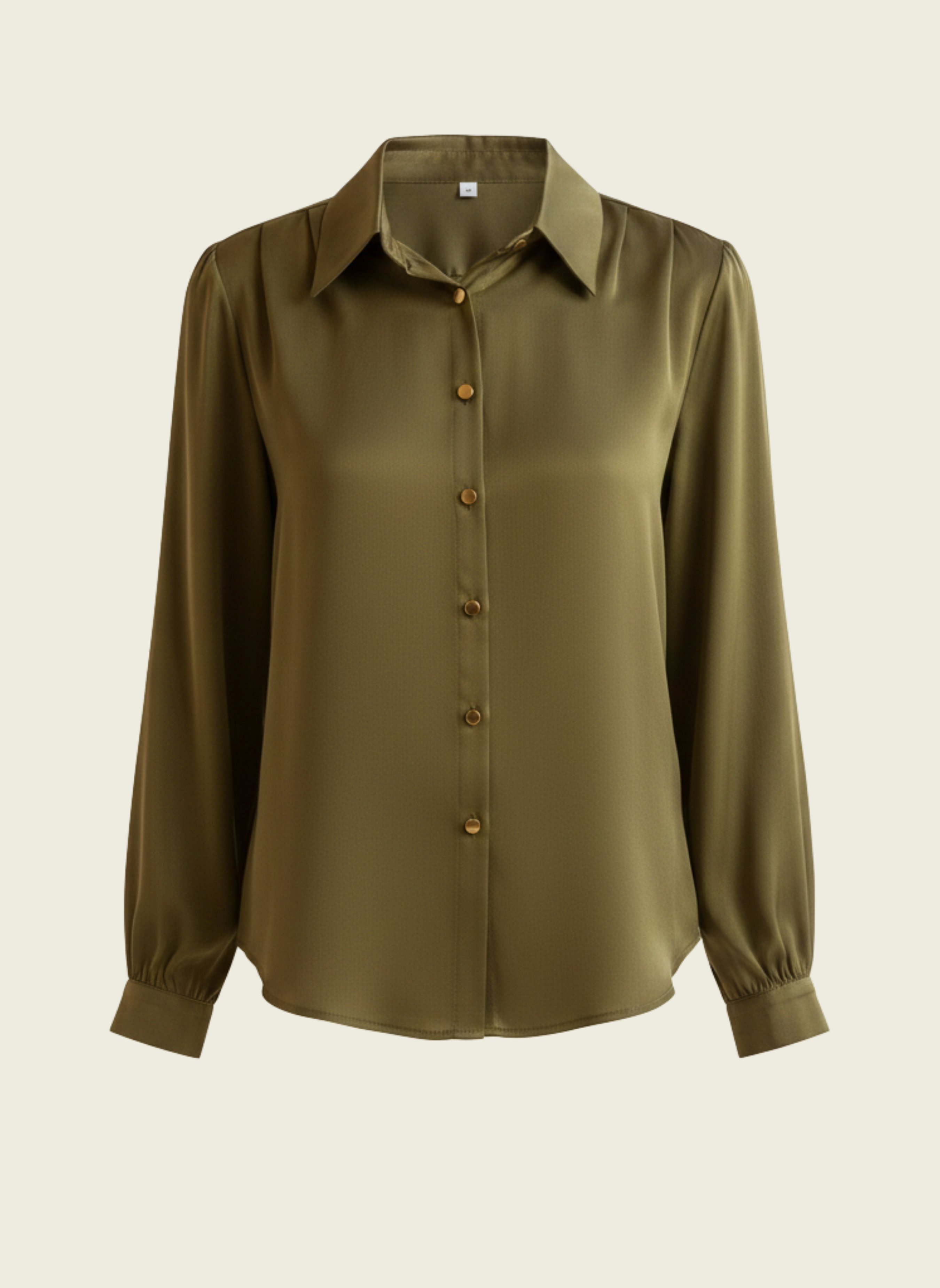 The Luxe Silk-Touch Shirt