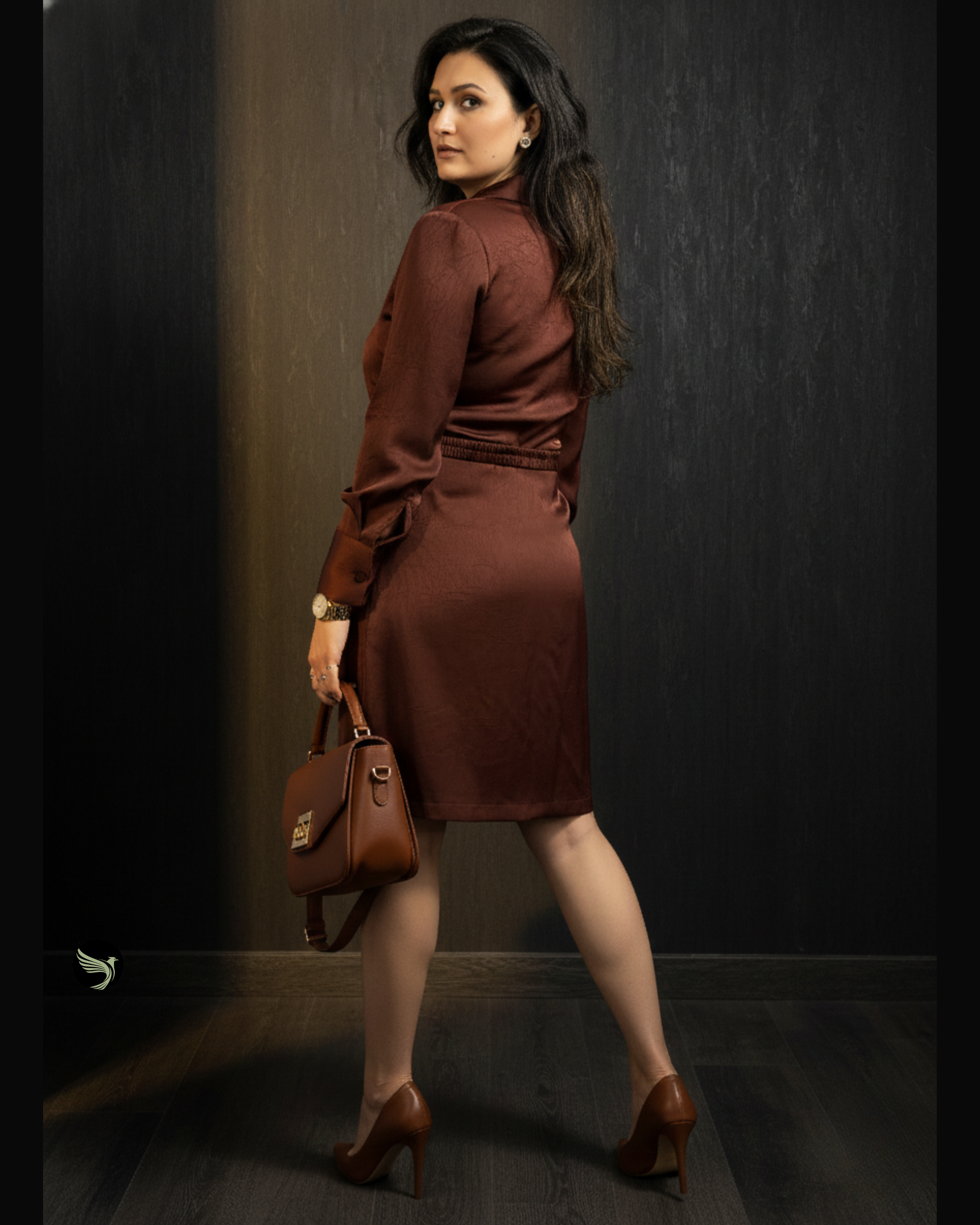 The Liquid Cacao Dress