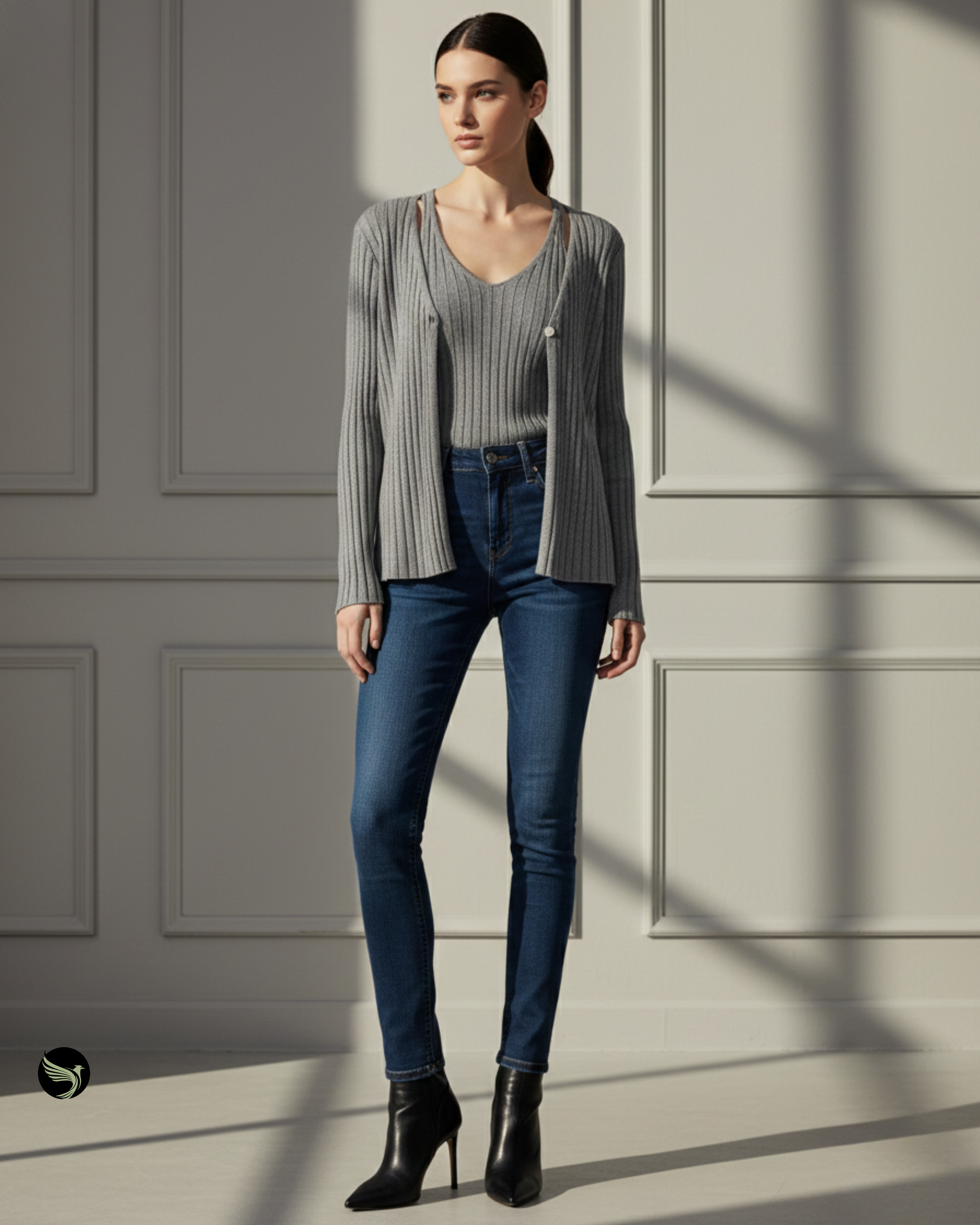 Luna V Neck Cardigan